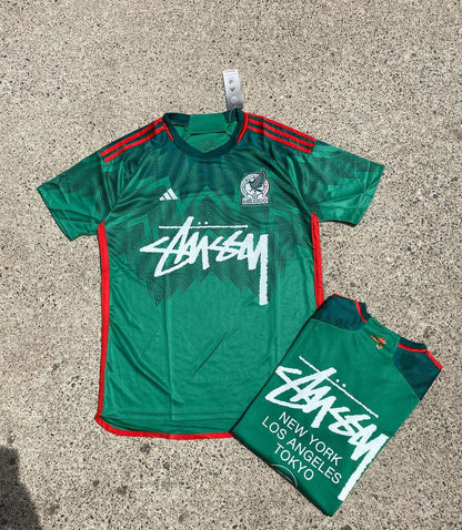 Maillot de football édition spéciale Mexique X Stussy 23/24