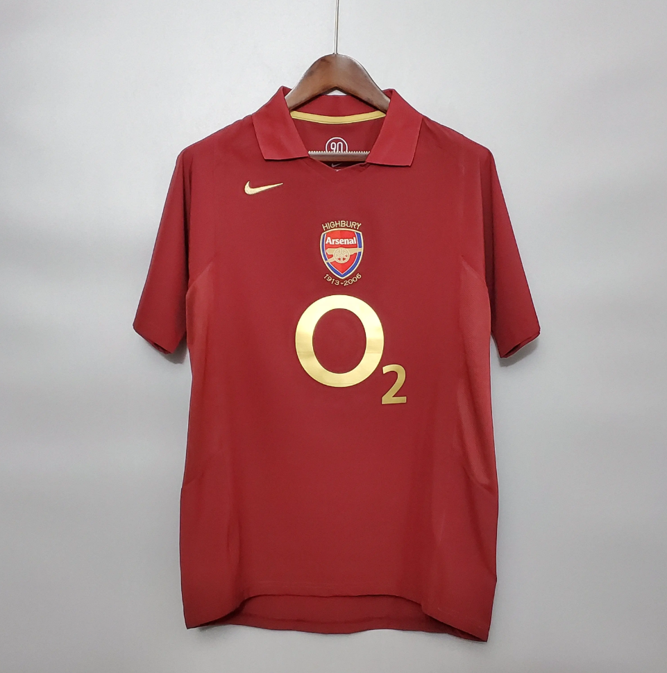 MAILLOT DOMICILE ARSENAL 2005-2006