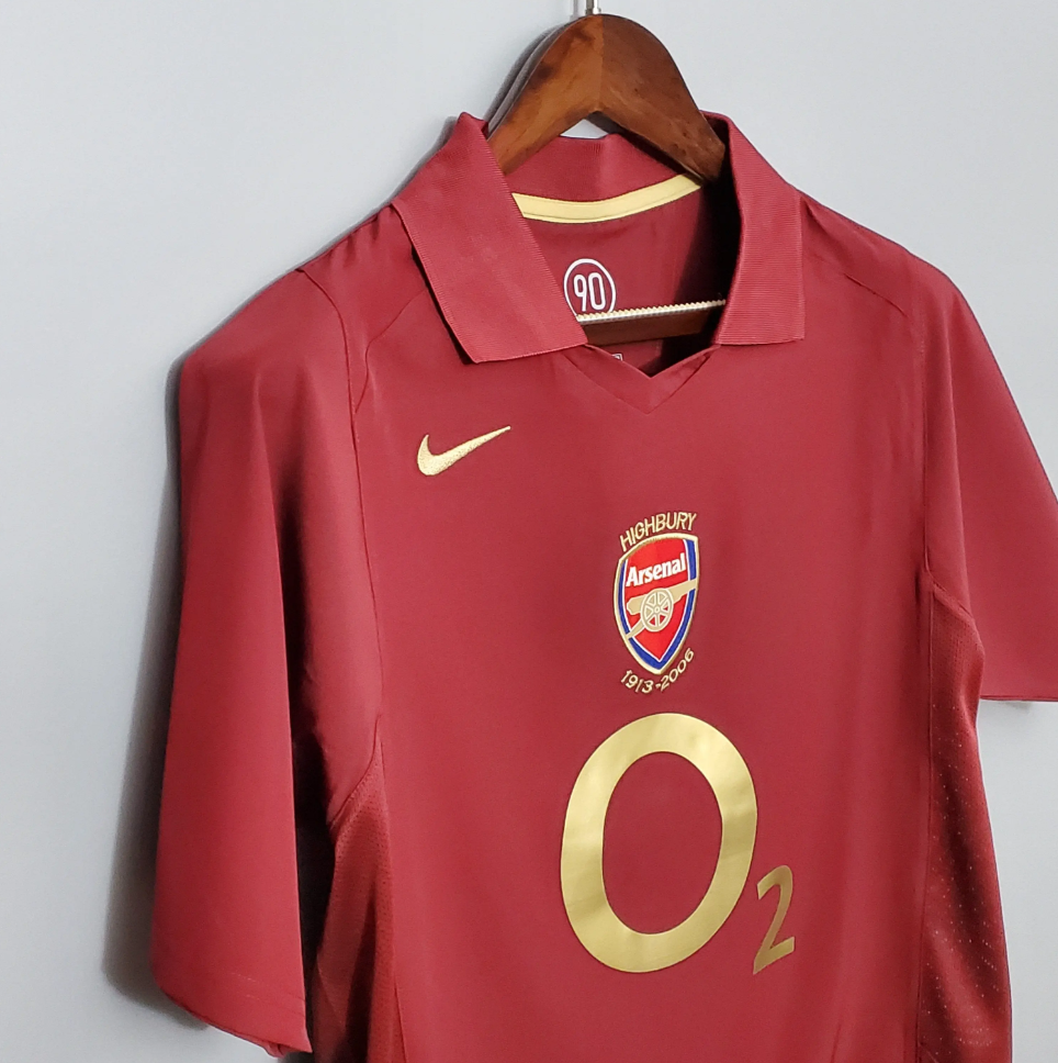 MAILLOT DOMICILE ARSENAL 2005-2006