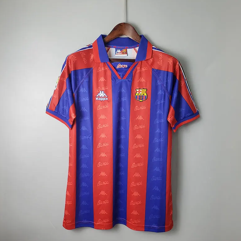 Vintage Barcelona 1996-1997 Home Jersey