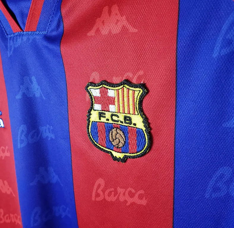 Vintage Barcelona thuisshirt 1996-1997