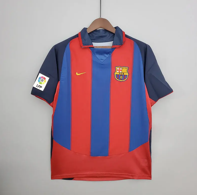 Maillot rétro domicile Barcelone 2003-2004