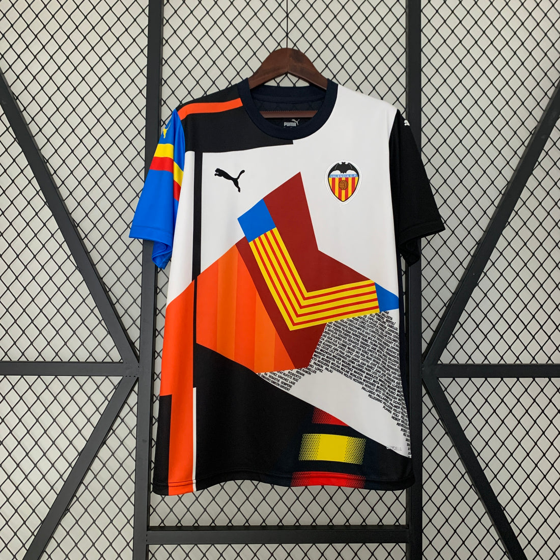 Valencia FC Abstract Jersey - Special Edition - OLDMONEYSOCCER