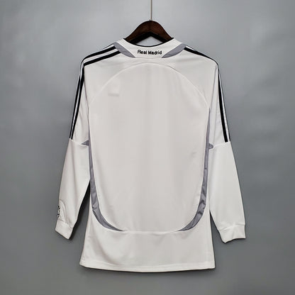 Vintage Real Madrid 2006-07 Long-Sleeved Home Jersey