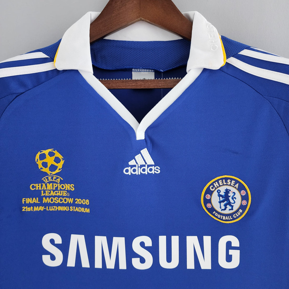Maillot rétro domicile Chelsea 2008 - Finale UCL