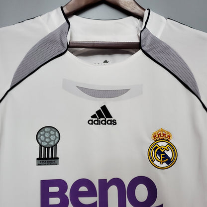 Vintage Real Madrid 2006-07 thuisshirt