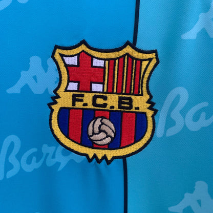 Maillot extérieur rétro Barcelone 1996-1997 (manches longues)