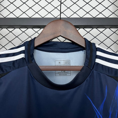 Japan Y-3 Blue Space Football Jersey - Special Edition