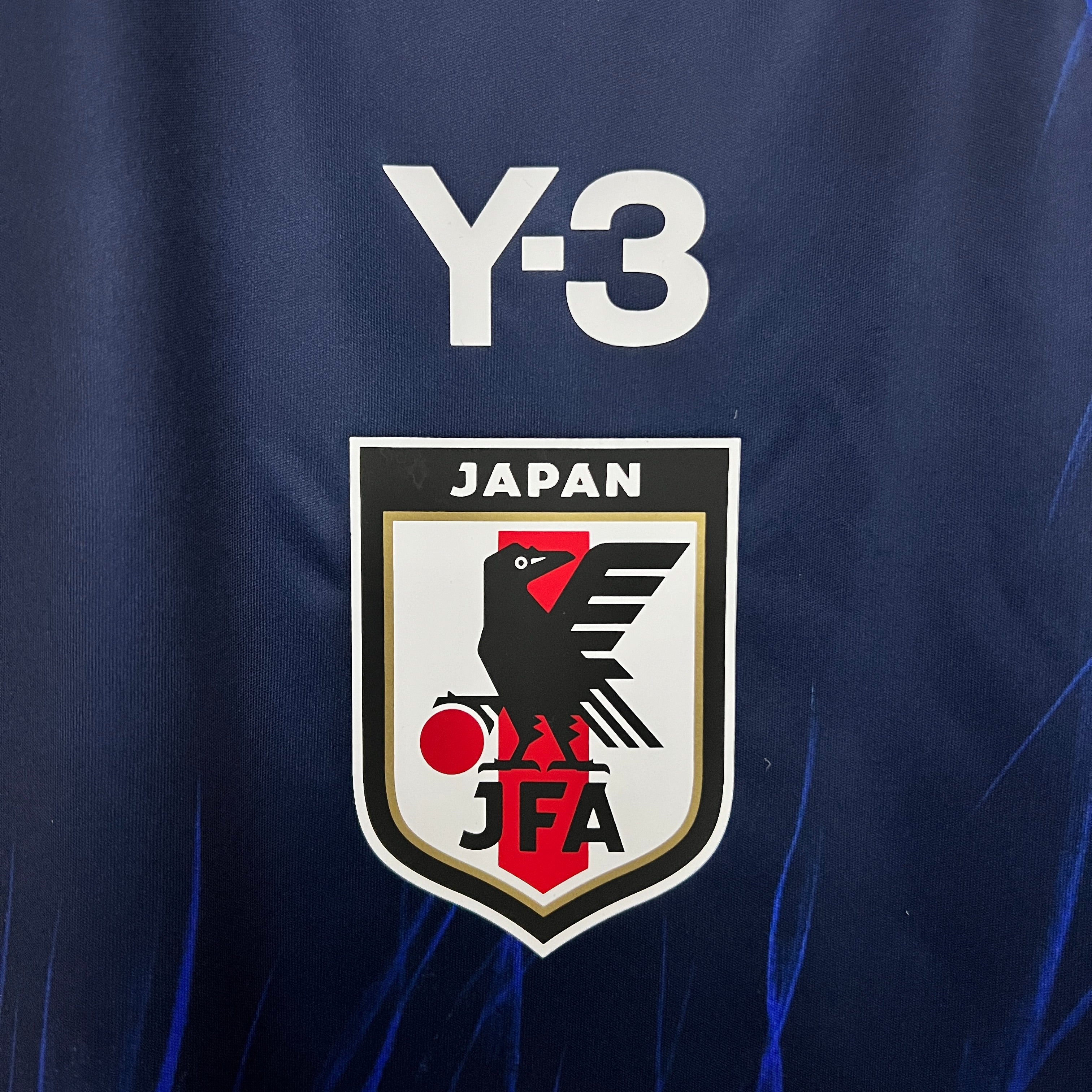 Japan Y-3 Blue Space Football Jersey - Special Edition