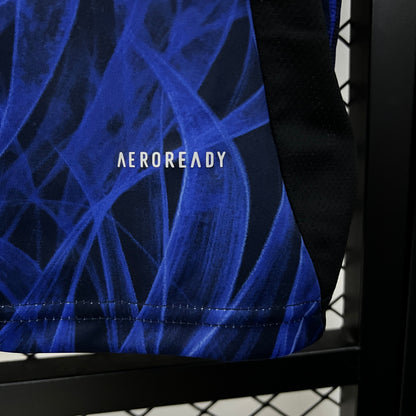 Japan Y-3 Blue Space Football Jersey - Special Edition