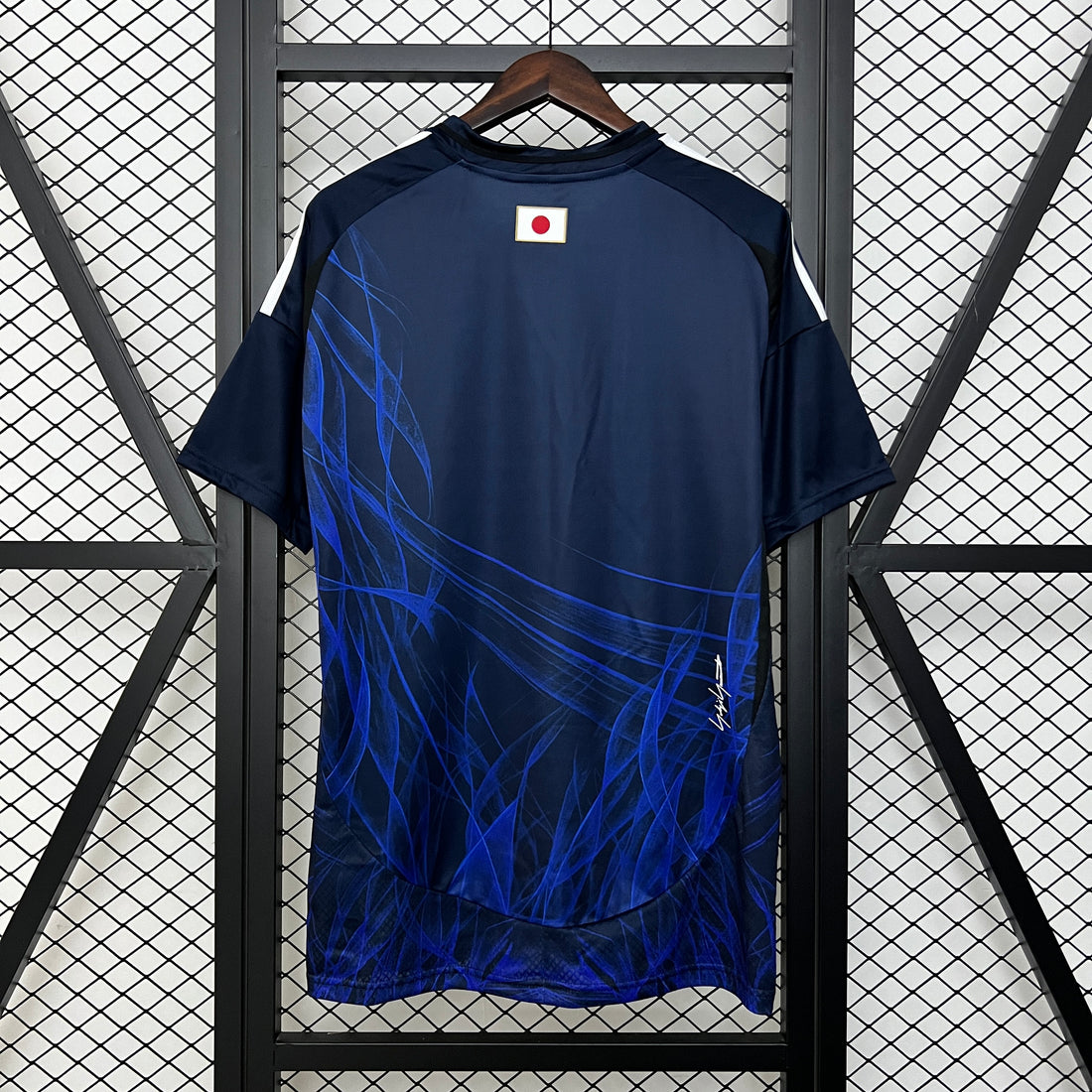 Japan Y-3 Blue Space Football Jersey - Special Edition