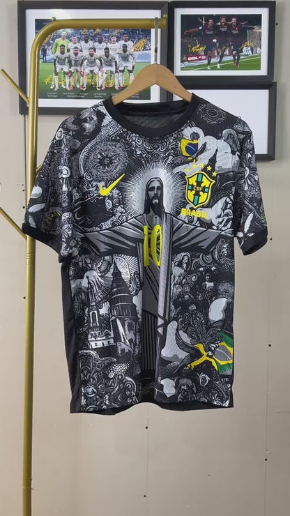 Maillot Jésus-Christ du Brésil - Édition spéciale - OLDMONEYSOCCER